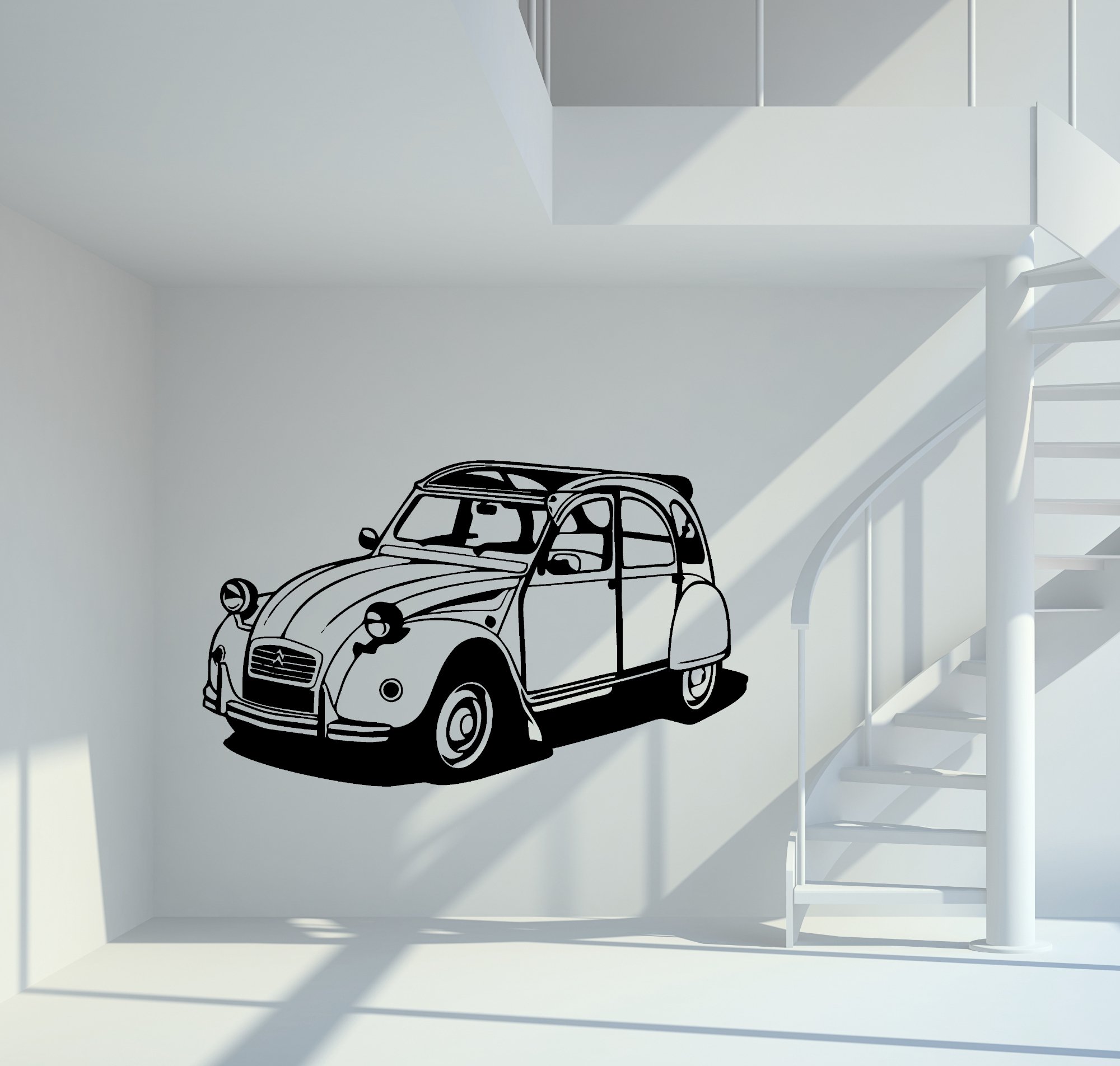 2CV6 Wandtattoo